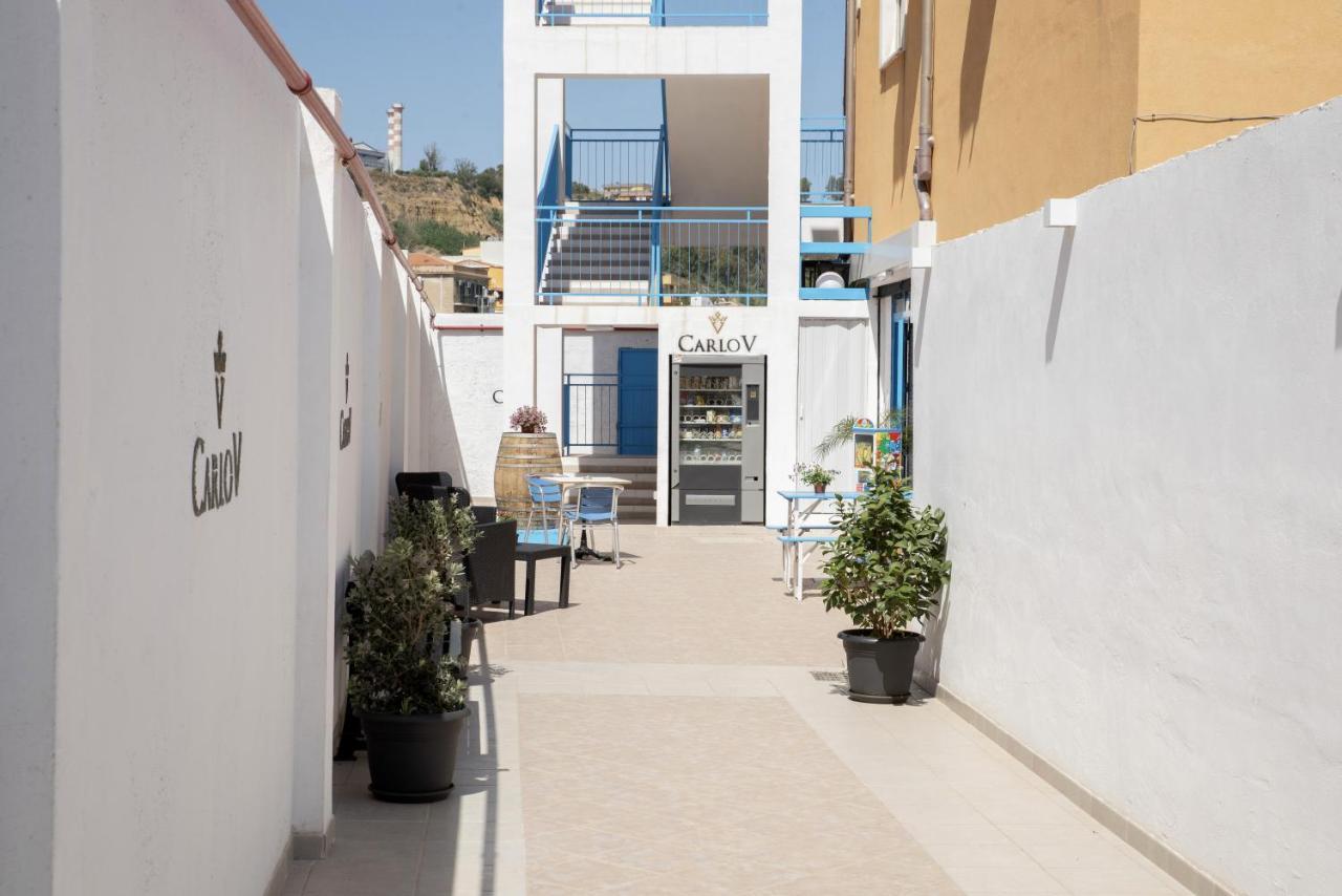 Carlo V - Holiday Rooms Porto Empedocle Exterior foto